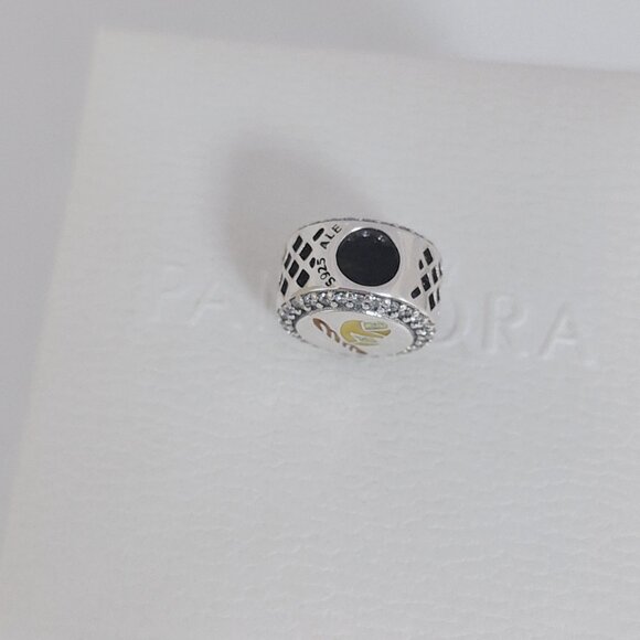 Pandora French Bread & Cheese Bead Charm France Exclusive Pendant Charm S925 ALE - Picture 4 of 6